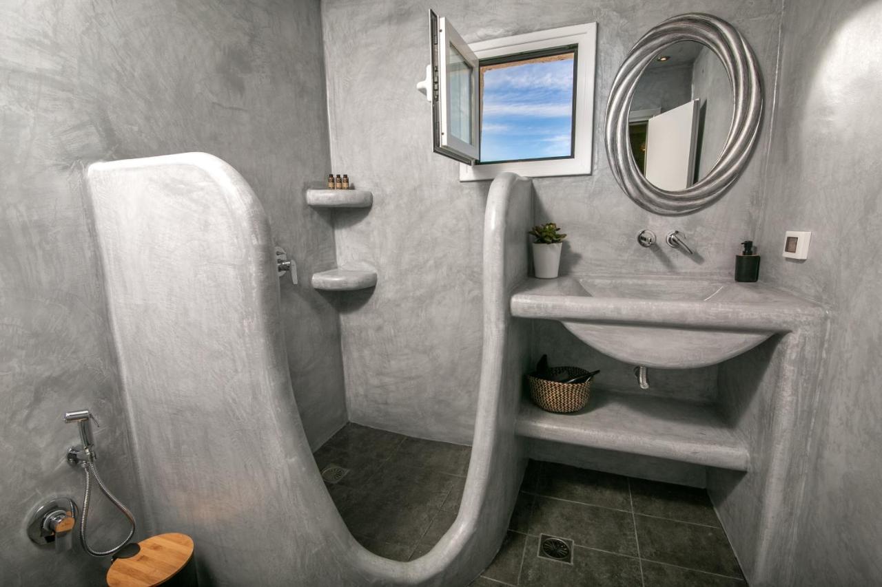 Sensia Luxury Studio With Hot Tub Ia Exterior foto